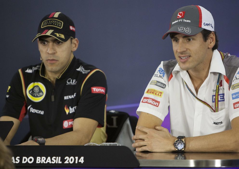 Foto: Adrian Sutil, este jueves en el GP de Brasil.