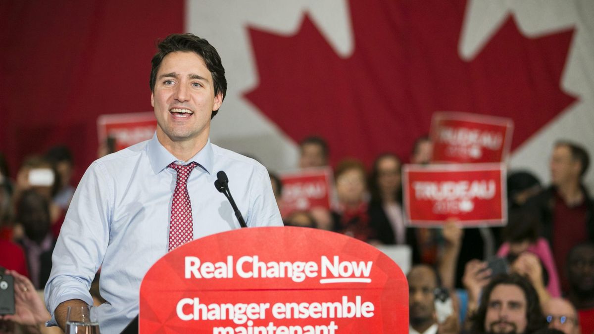 Trudeau es el Albert Rivera canadiense y, sí, tres meses son suficientes para ganar