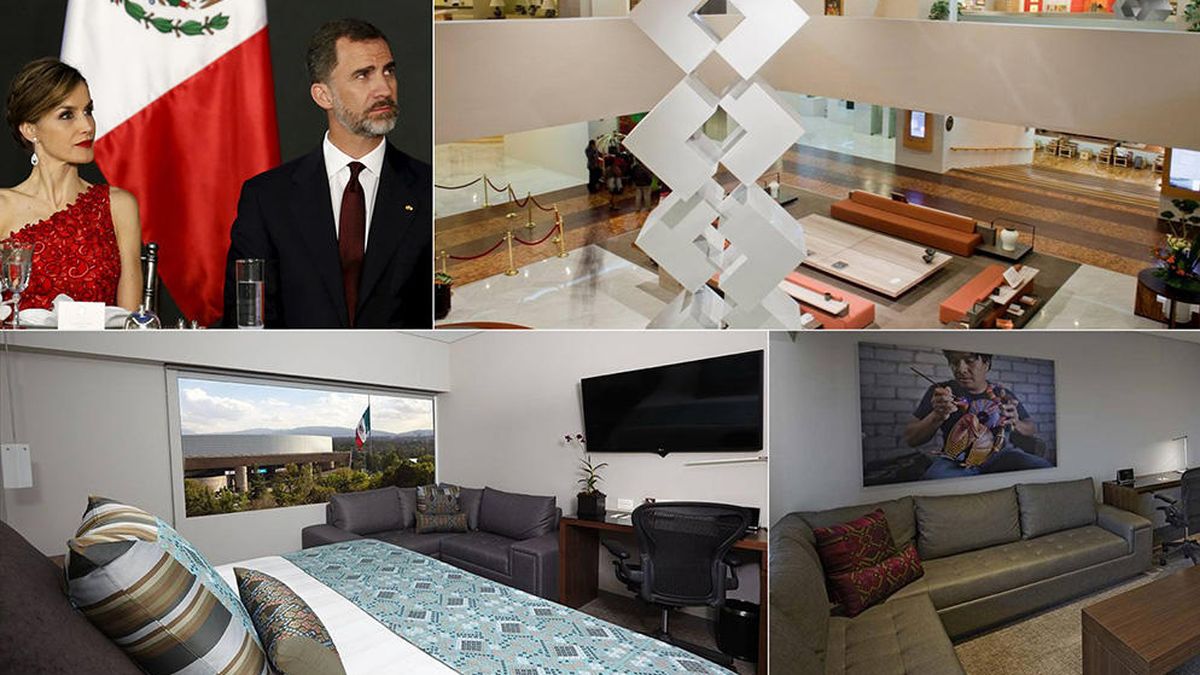 El lujoso hotel en el que se han hospedado los Reyes en su visita de Estado a México
