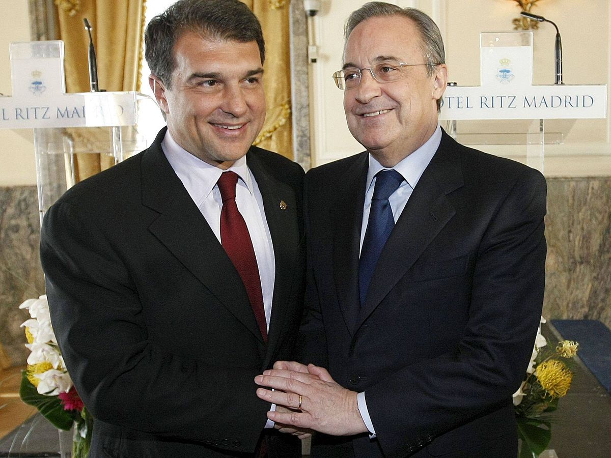 Foto: Laporta y Pérez, en una imagen de 2010. (EFE)