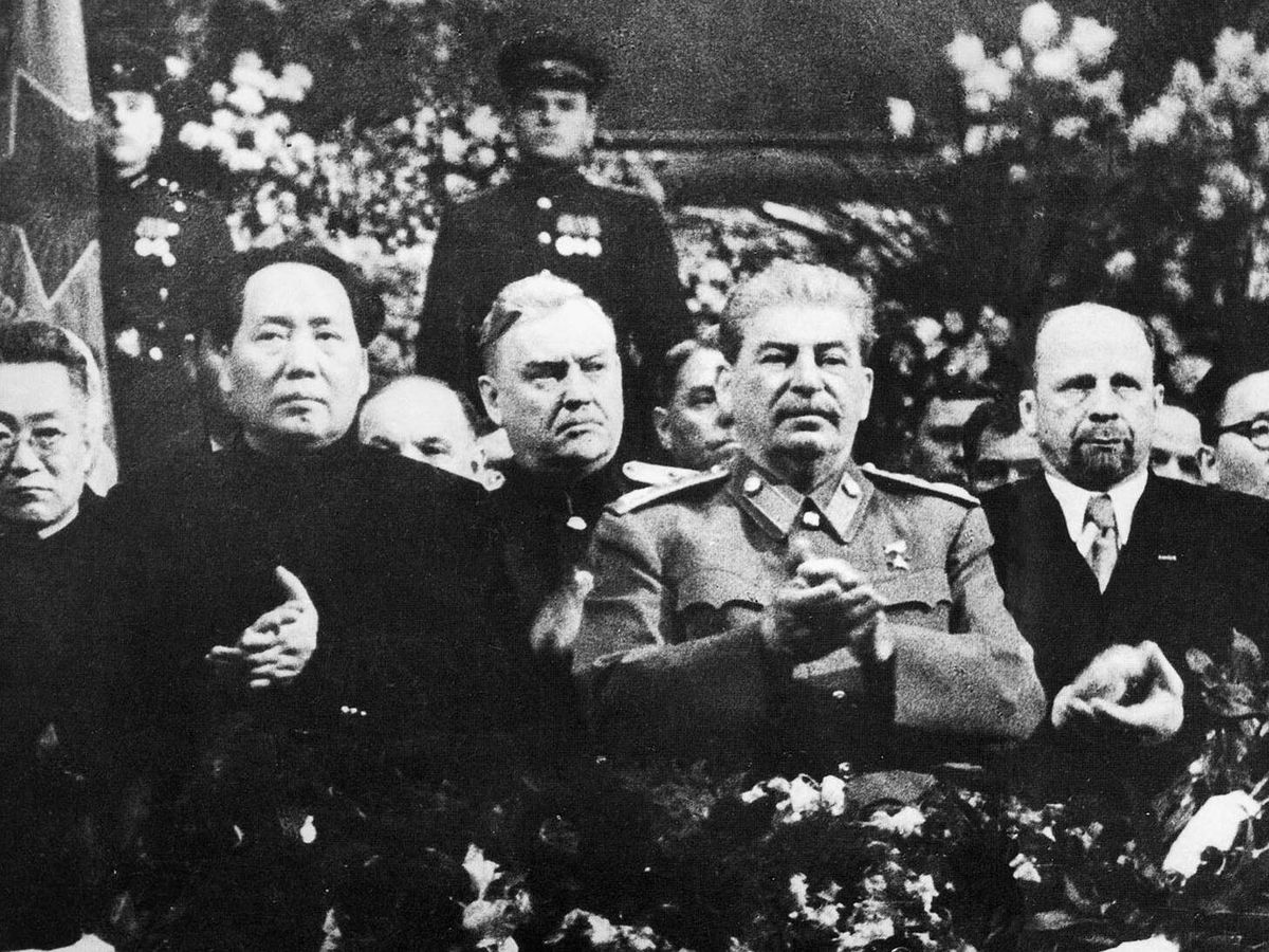 Foto: Mao y Stalin