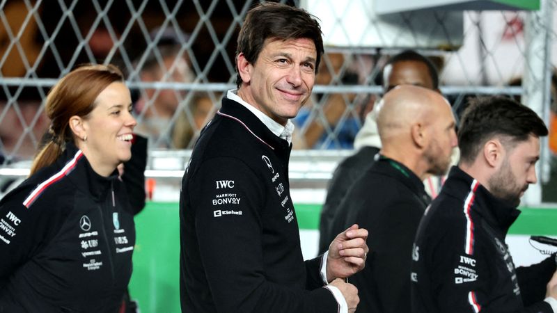 Toto Wolff, jefe de equipo de Mercedes. (Reuters/Mike Blake)