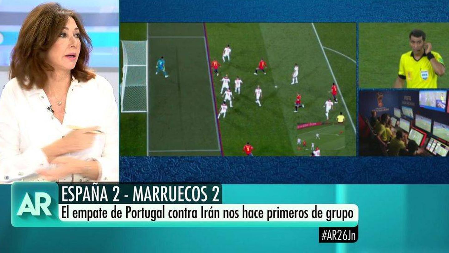 Ana Rosa habla del pase a octavos de la selección española.