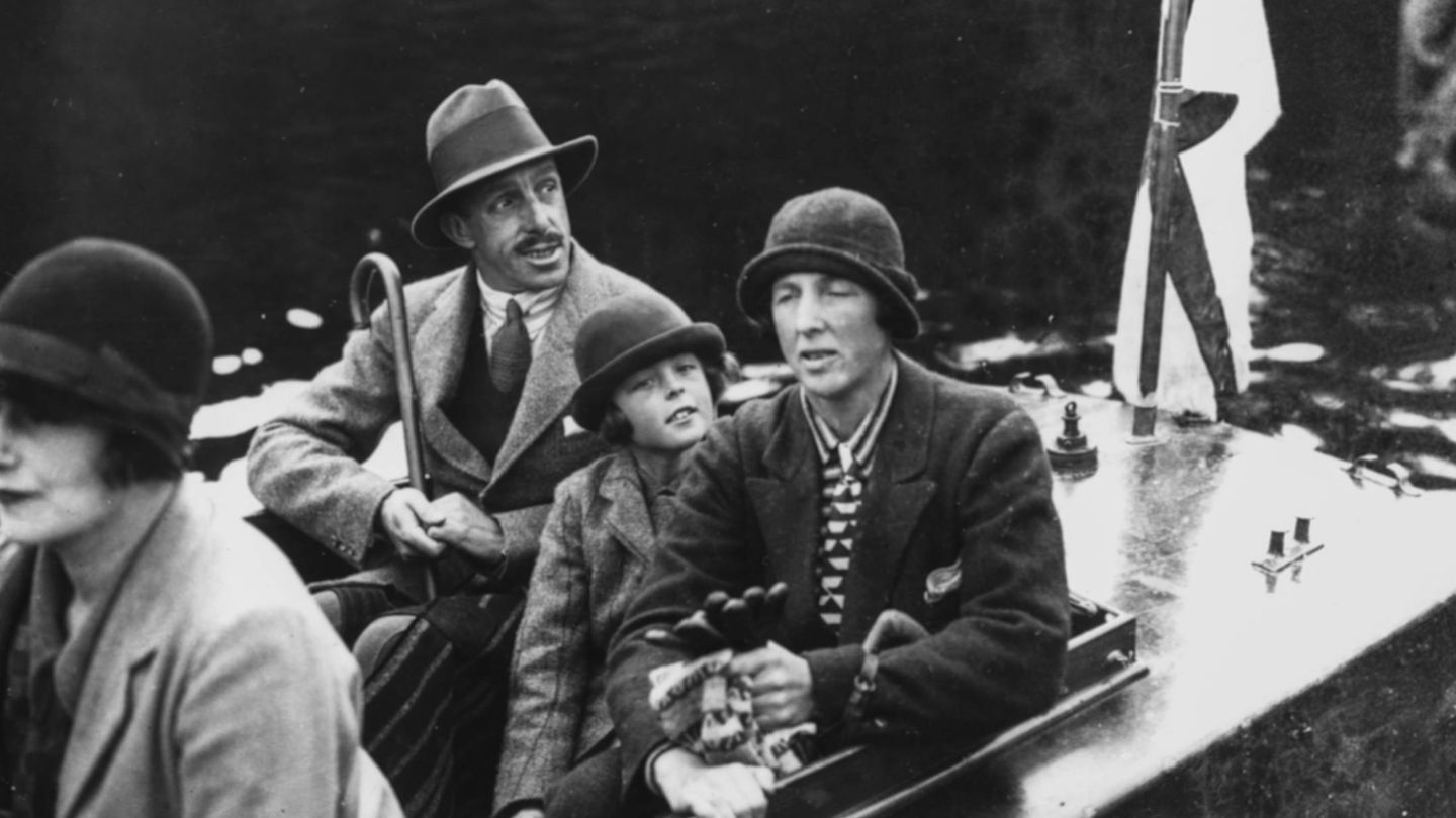 El rey Alfonso XIII, en Escocia, en 1934. (Getty)