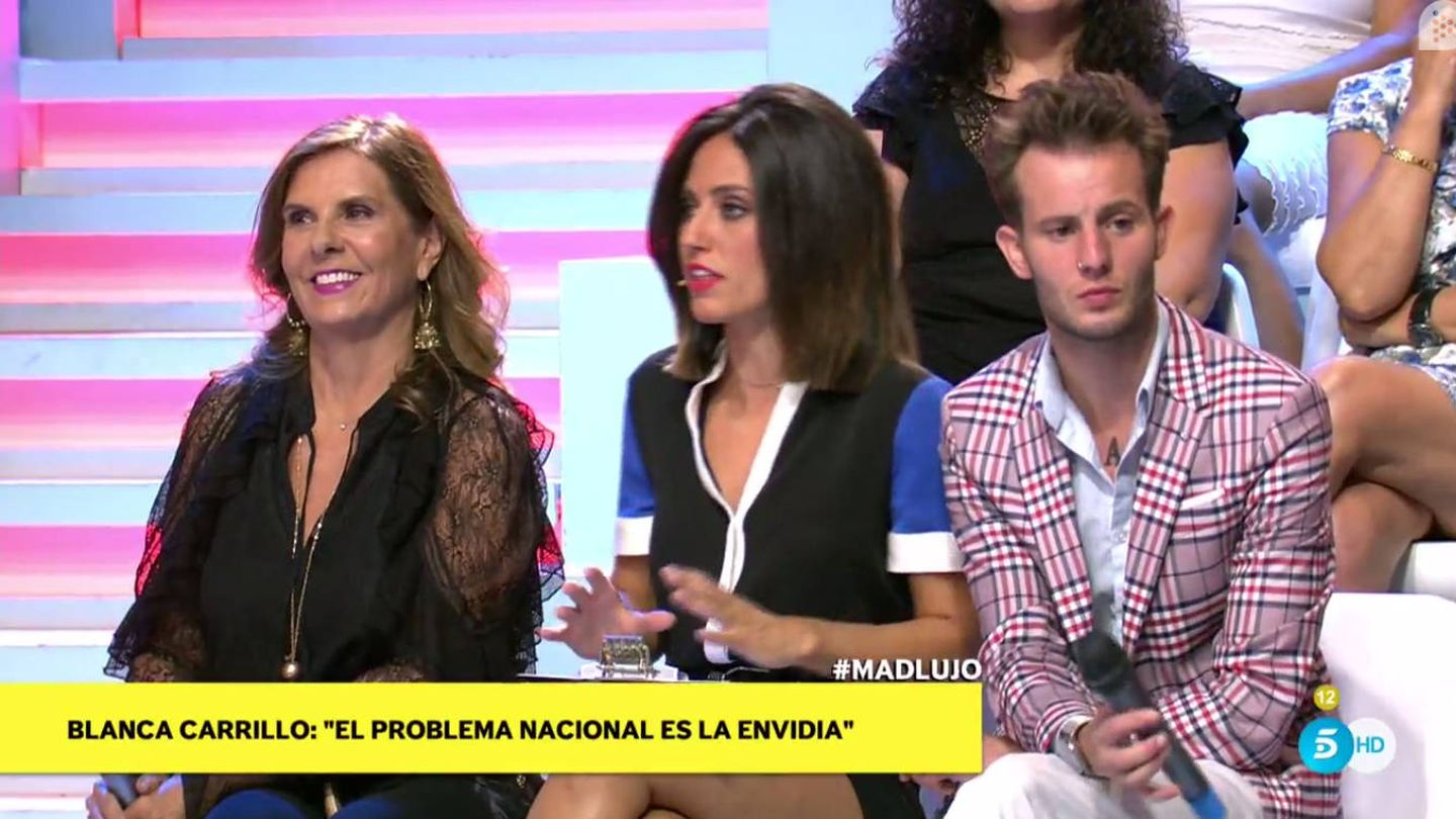 Blanca y Antonio en su reaparición en televisión. (Mediaset España)