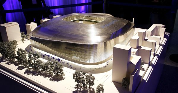 Foto: Imagen del proyecto de la remodelación del Santiago Bernabéu. (EFE)