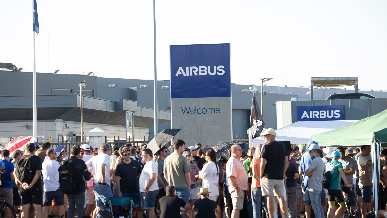 La plantilla de Airbus España mantiene la huelga por 67 votos de diferencia, a la espera del referéndum
