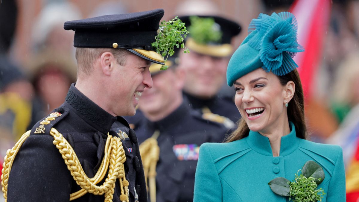 ¿Verde o azul? Kate Middleton y su enigmático color en el Día de San Patricio