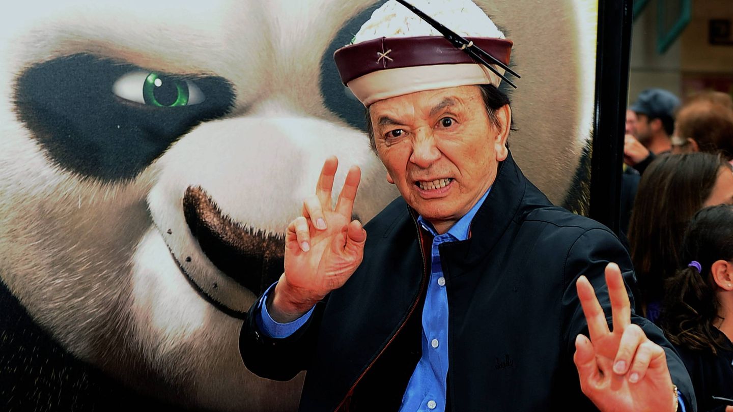 James Hong pone la voz a uno de los protagonistas de 'Kung Fu Panda' (EFE/Mike Nelson)