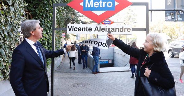 Foto: Metro Vicente Aleixandre. (Comunidad de Madrid)