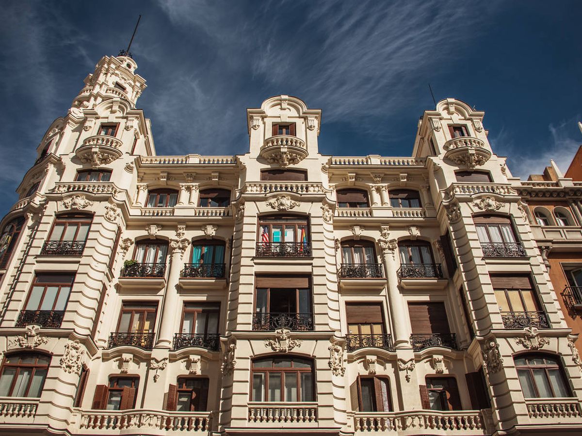 Foto: Edificio de lujo en Madrid. (iStock)