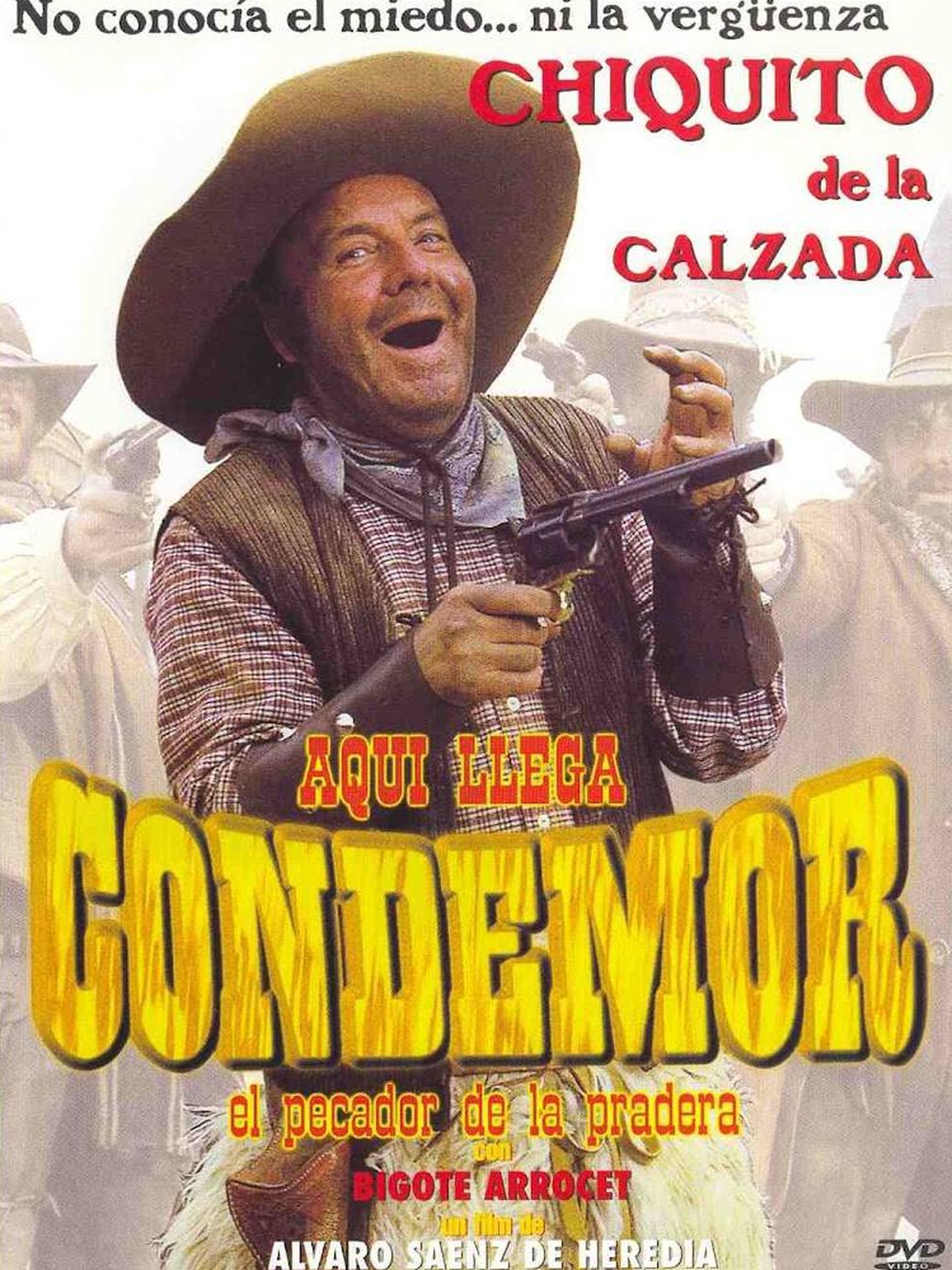 'Aquí llega Condemor, el pecador de la pradera', la primera película protagonizada por Chiquito de la Calzada 