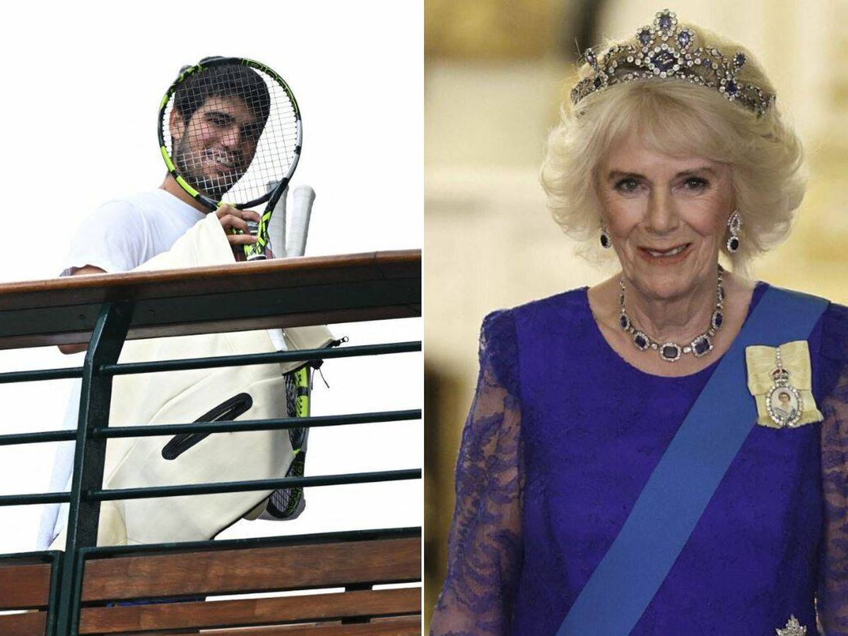Foto: La invitada más esperada de Wimbledon: la reina no se perderá el Alcaraz - Rune de hoy (REUTERS/Dylan Martinez y Gtres)