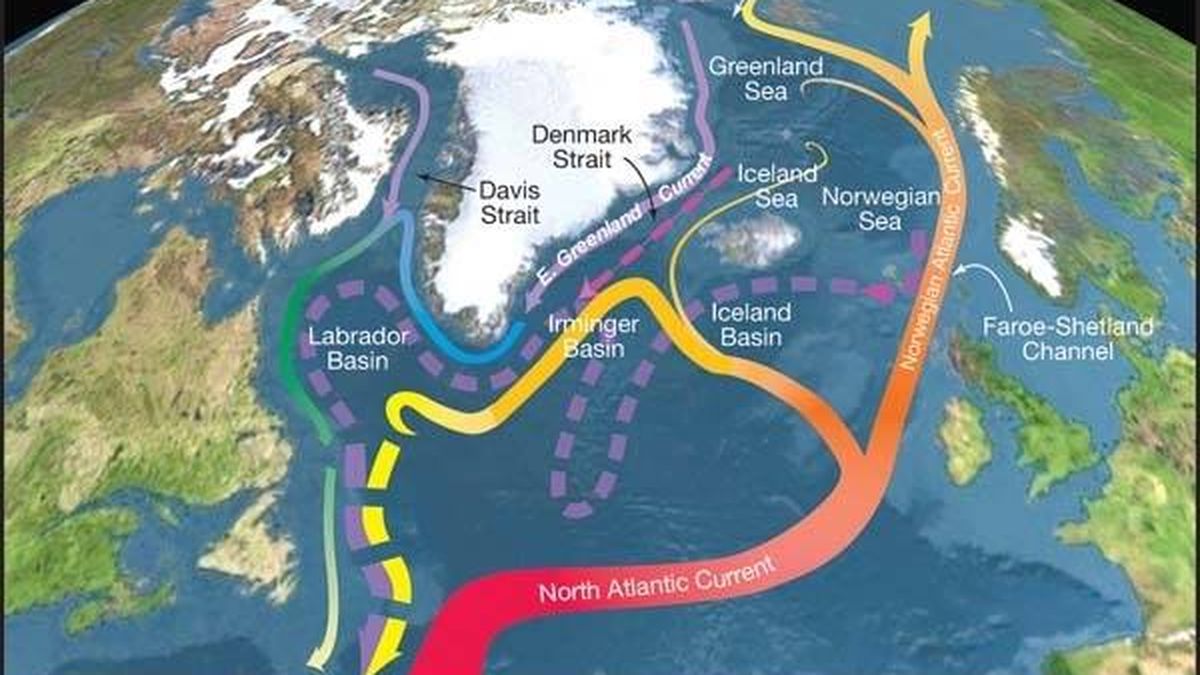 Los científicos avisan: esta corriente del Atlántico está a punto de romperse y podría provocar el colapso