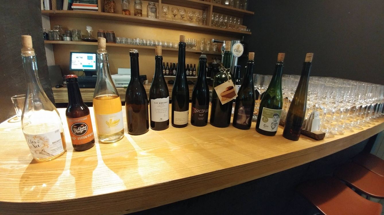 Selección de vinos.