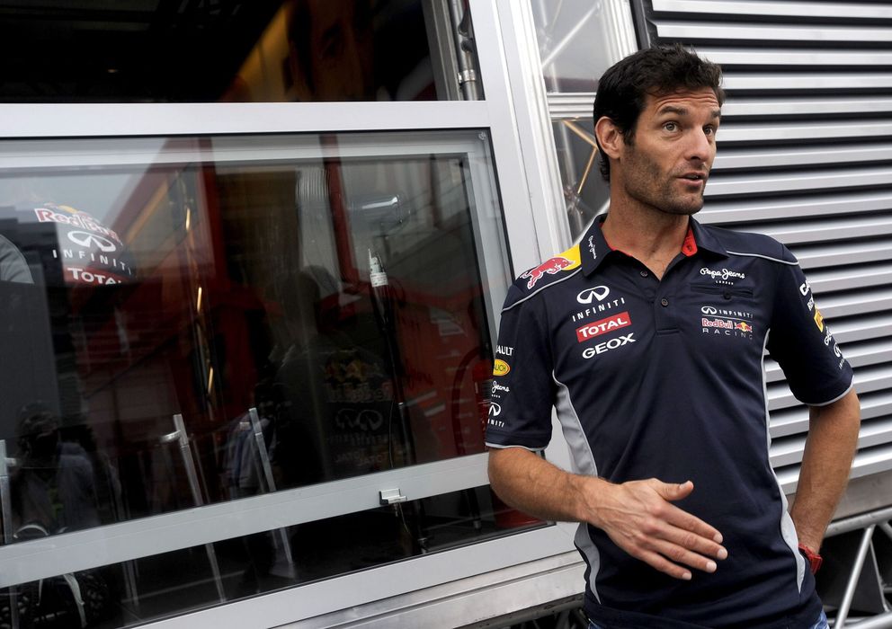 Foto: Mark Webber en este GP de Hungría