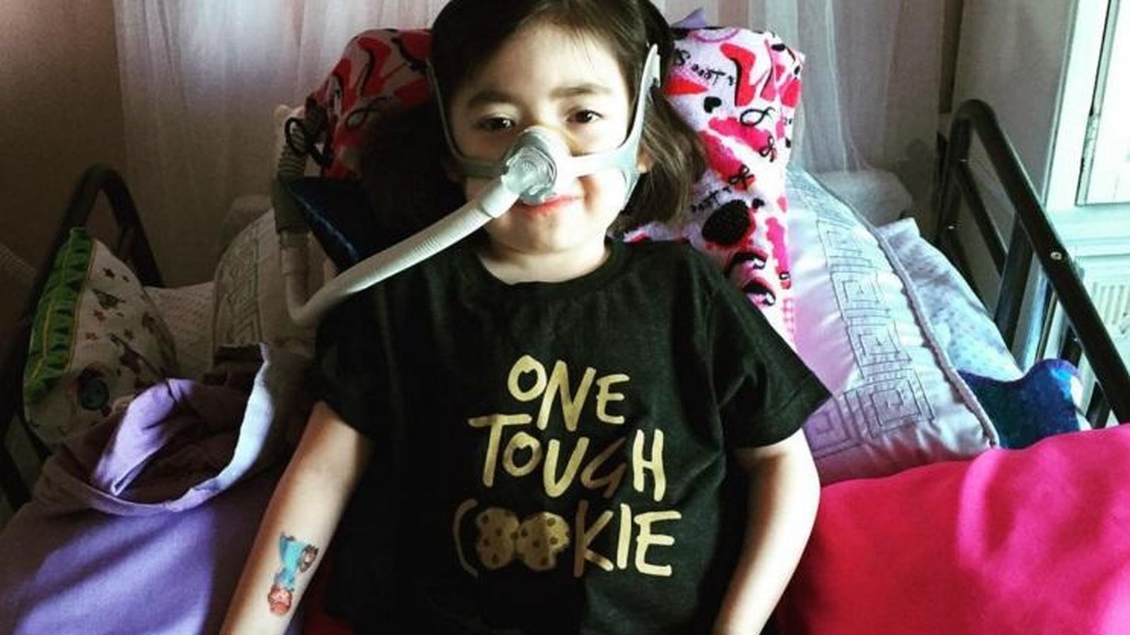 Foto: La niña enferma, Julianna Snow (Instagram/@julianna.yuti)