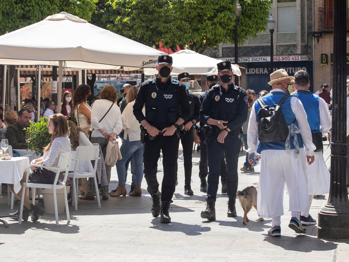 Foto: Policía Local de Murcia. (EFE/ Marcial Guillén)