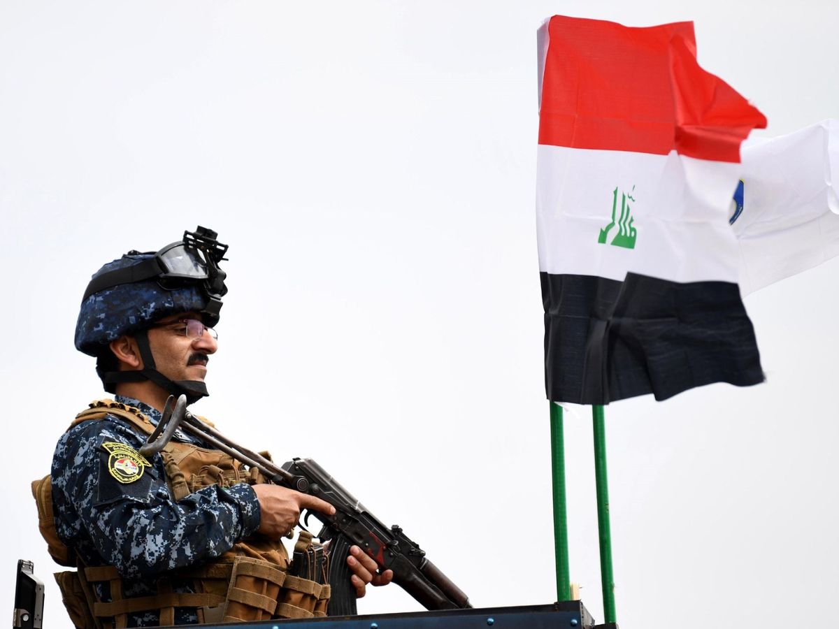 Foto: Imagen de archivo de un policía iraquí. (EFE)