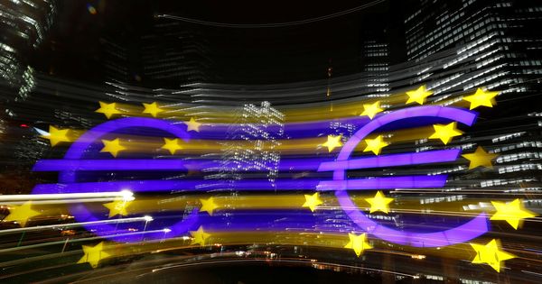 Foto: El símbolo del euro. (Reuters)