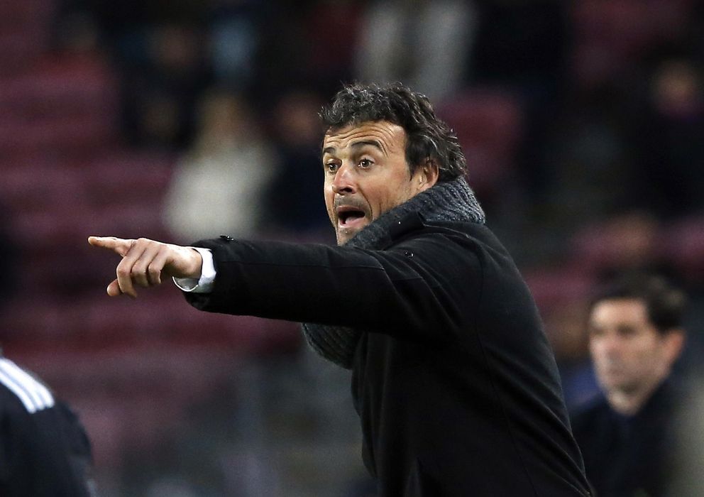 Foto: Luis Enrique vive sus mejores momentos como entrenador del Barcelona (Reuters)