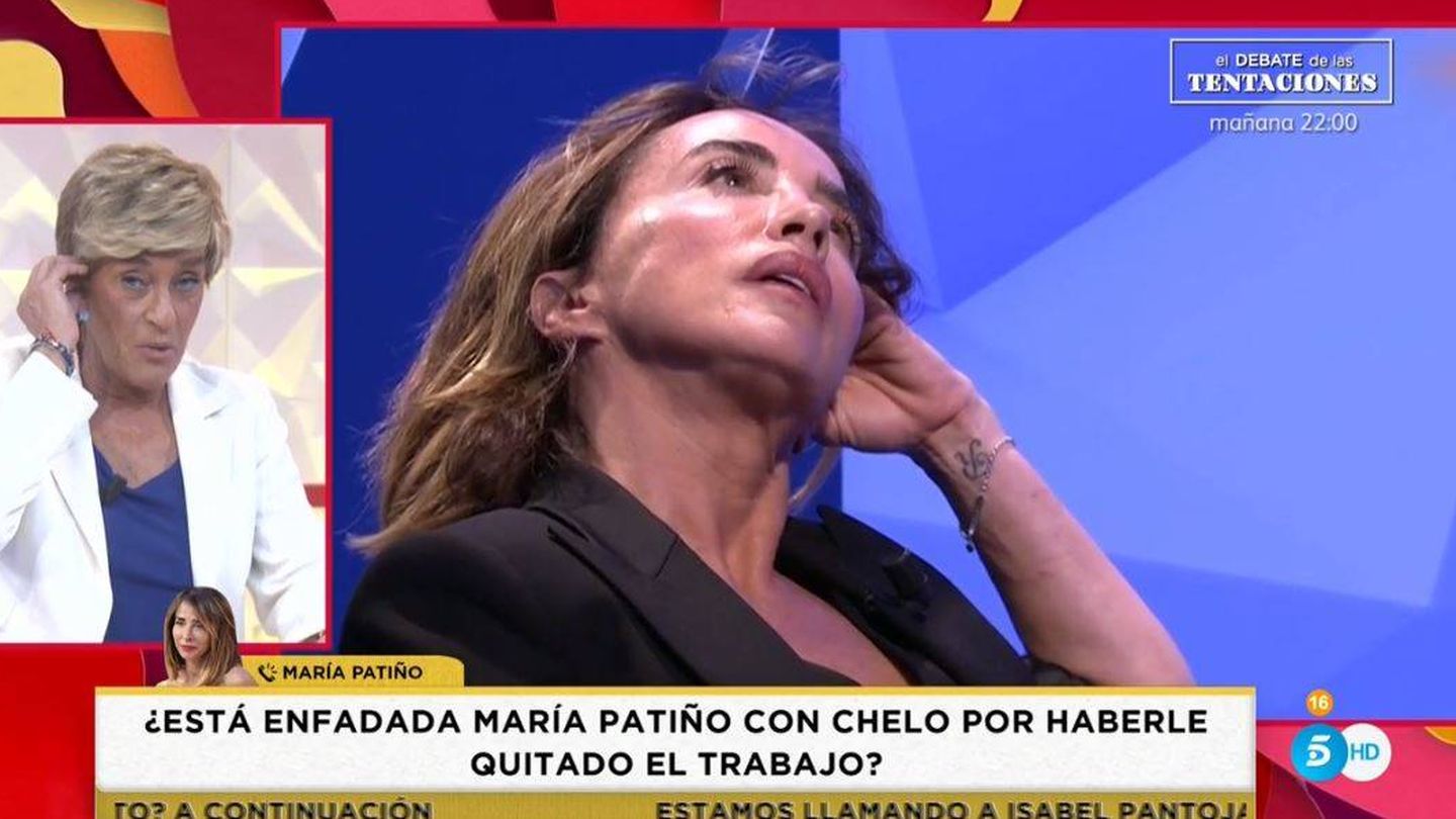 Chelo García-Cortés, presentadora temporal de 'Socialité'. (Mediaset)