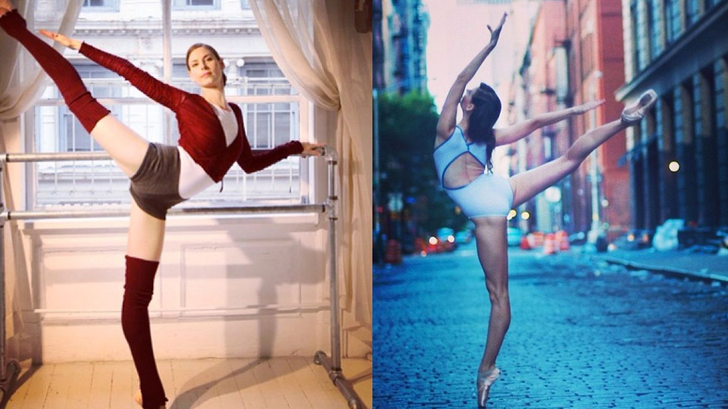 Beautiful Ballet modela el cuerpo de las supermodelos (Fotos: Instagram)