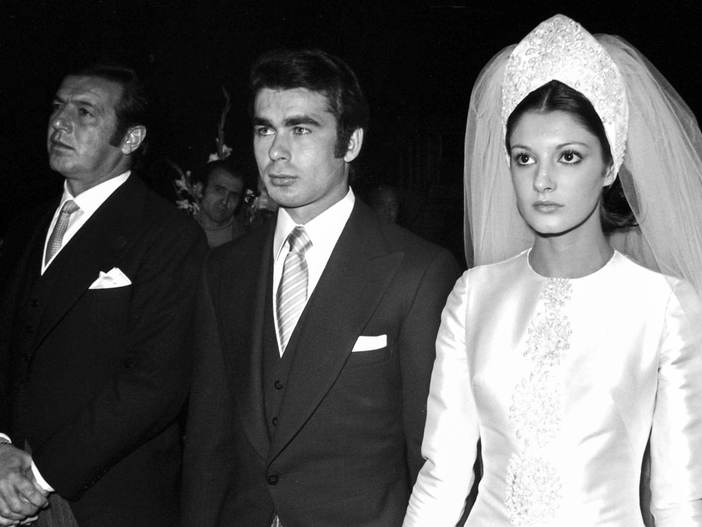 Carmina Ordóñez y Paquirri, el día de su boda. (Getty)