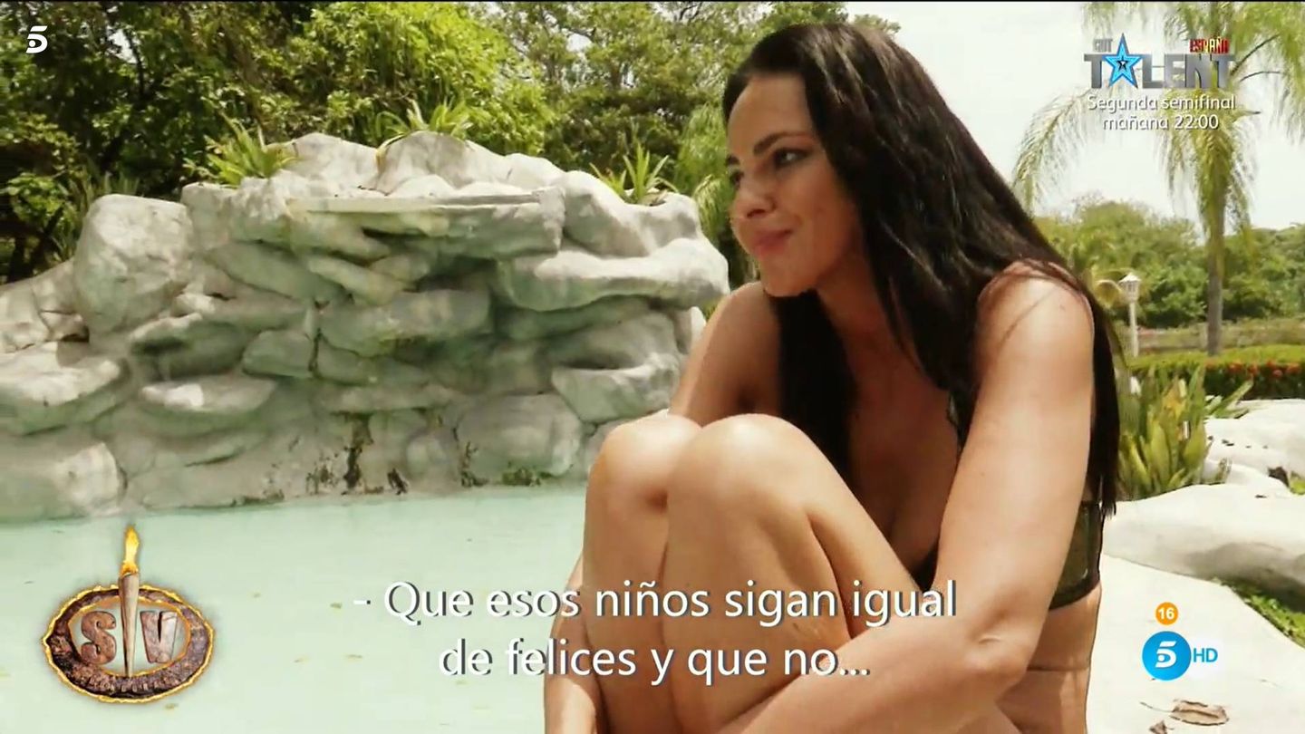 Olga Moreno, en 'Supervivientes 2021'. (Mediaset)