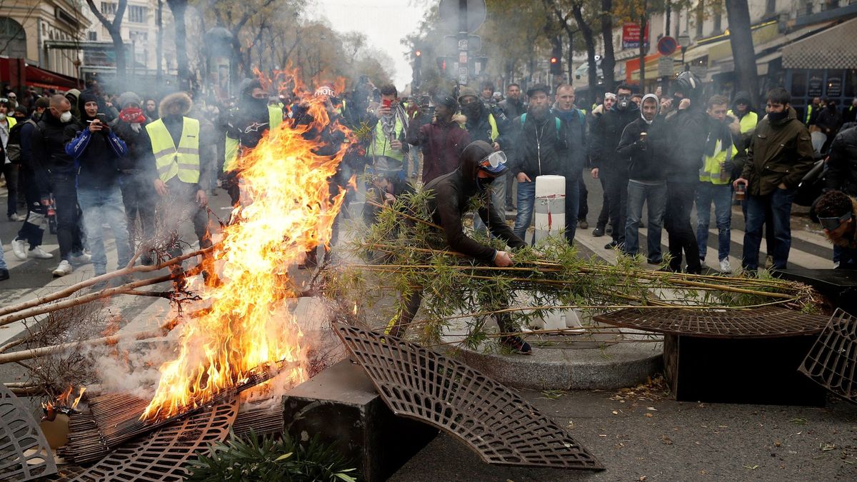 Las protestas de los 'chalecos amarillos' costarán una décima de PIB a Francia