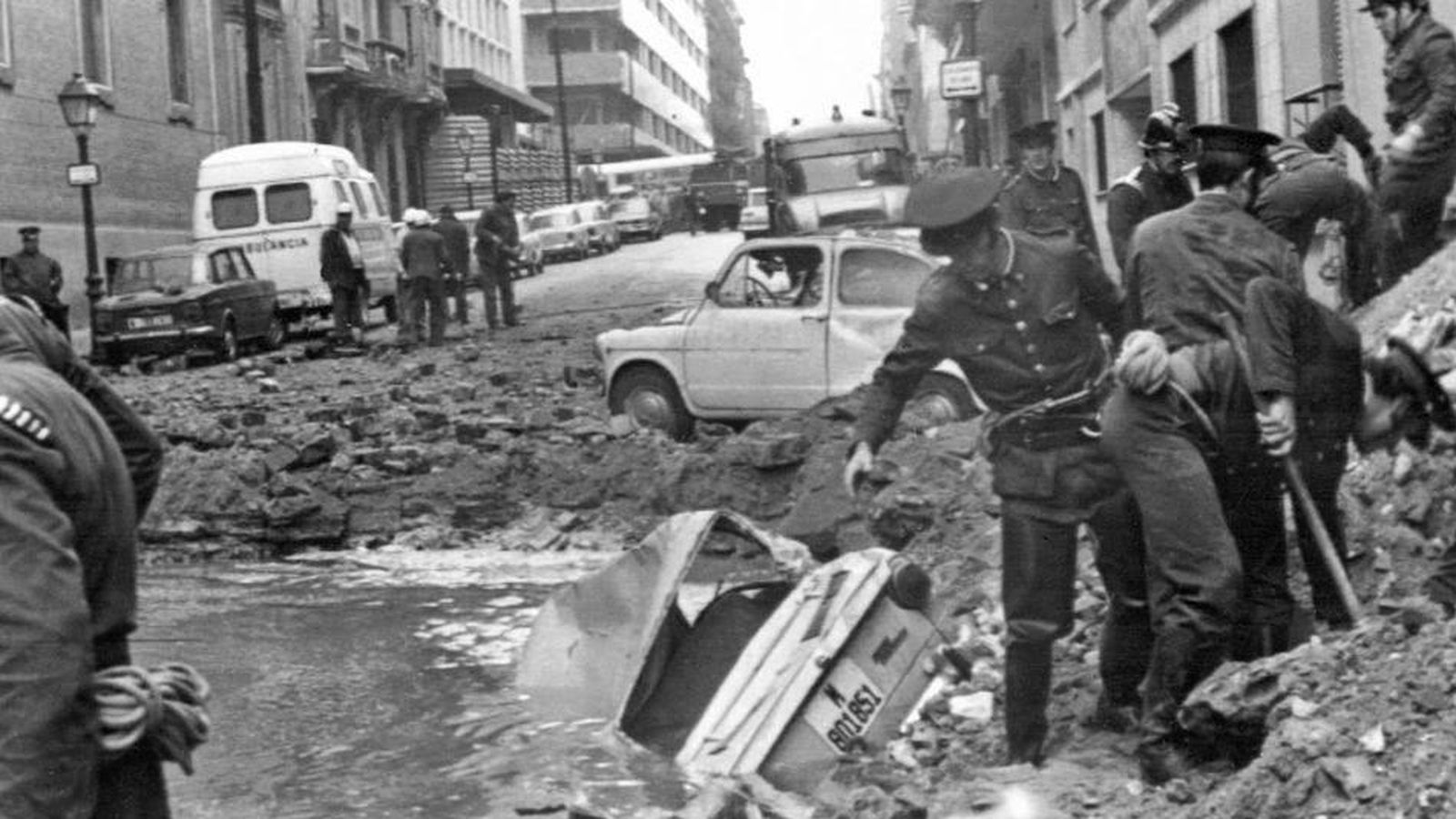 Foto: Atentado contra Carrero Blanco en 1973