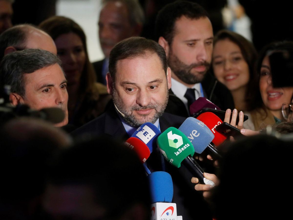 Foto: El secretario de Organización del PSOE, José Luis Ábalos, el pasado 12 de diciembre en la cumbre del clima de Madrid. (EFE)