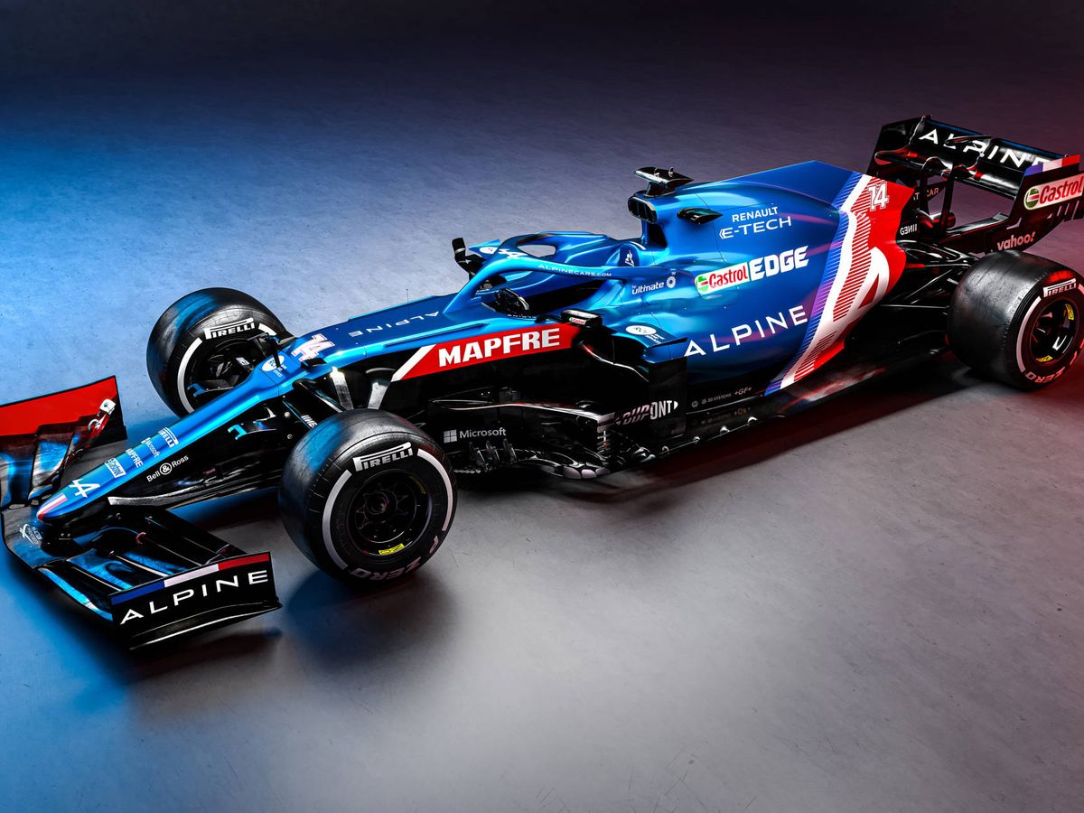 Foto: El nuevo A521 que Fernando Alonso y Esteban Ocon pilotarán en 2021, el primero de la estirpe de Alpine