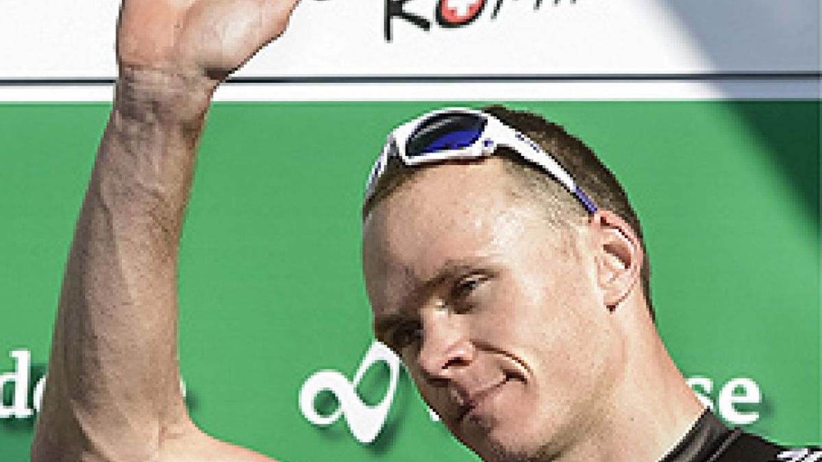 Froome sigue de líder en Romandía en una etapa que ganó Navardauskas en el sprint