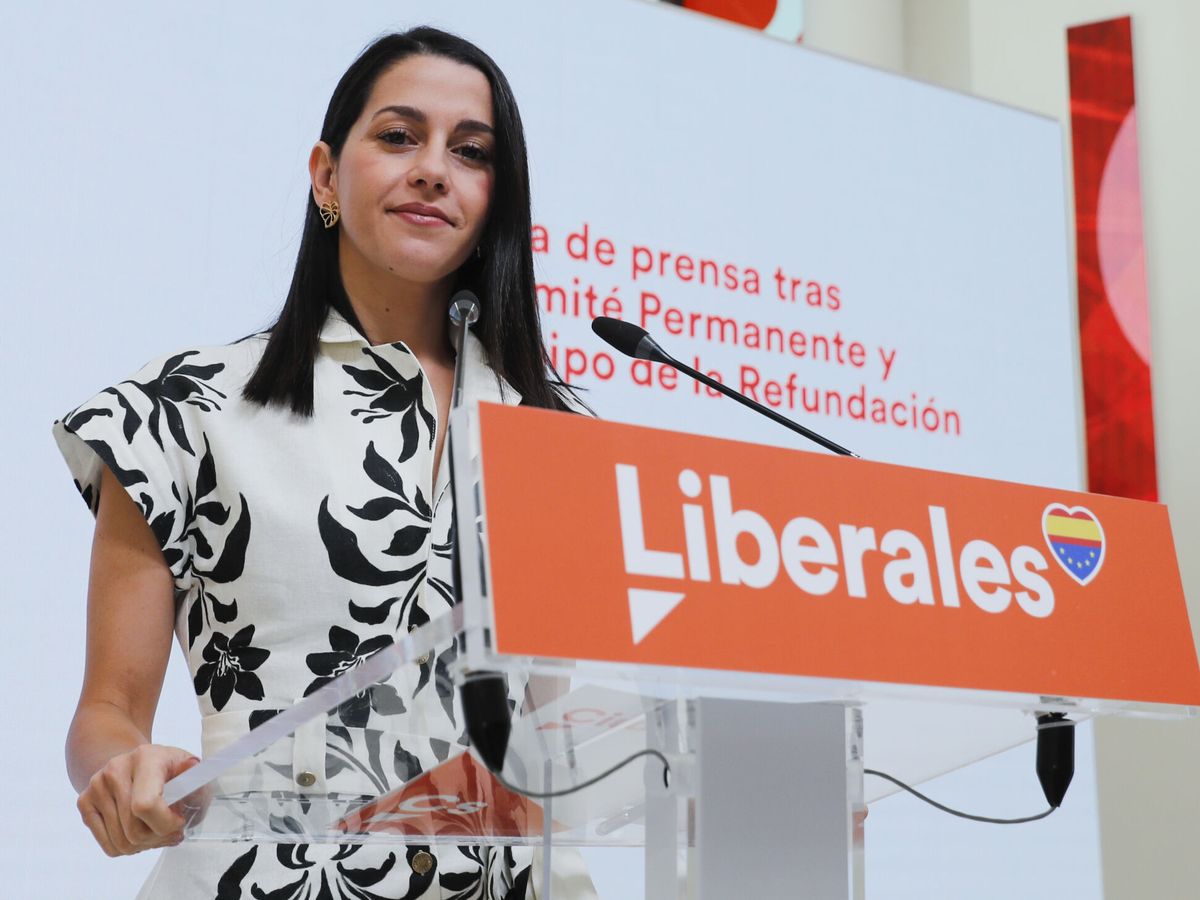 Foto: La líder de Ciudadanos, Inés Arrimadas. (EFE/Luis Millán)