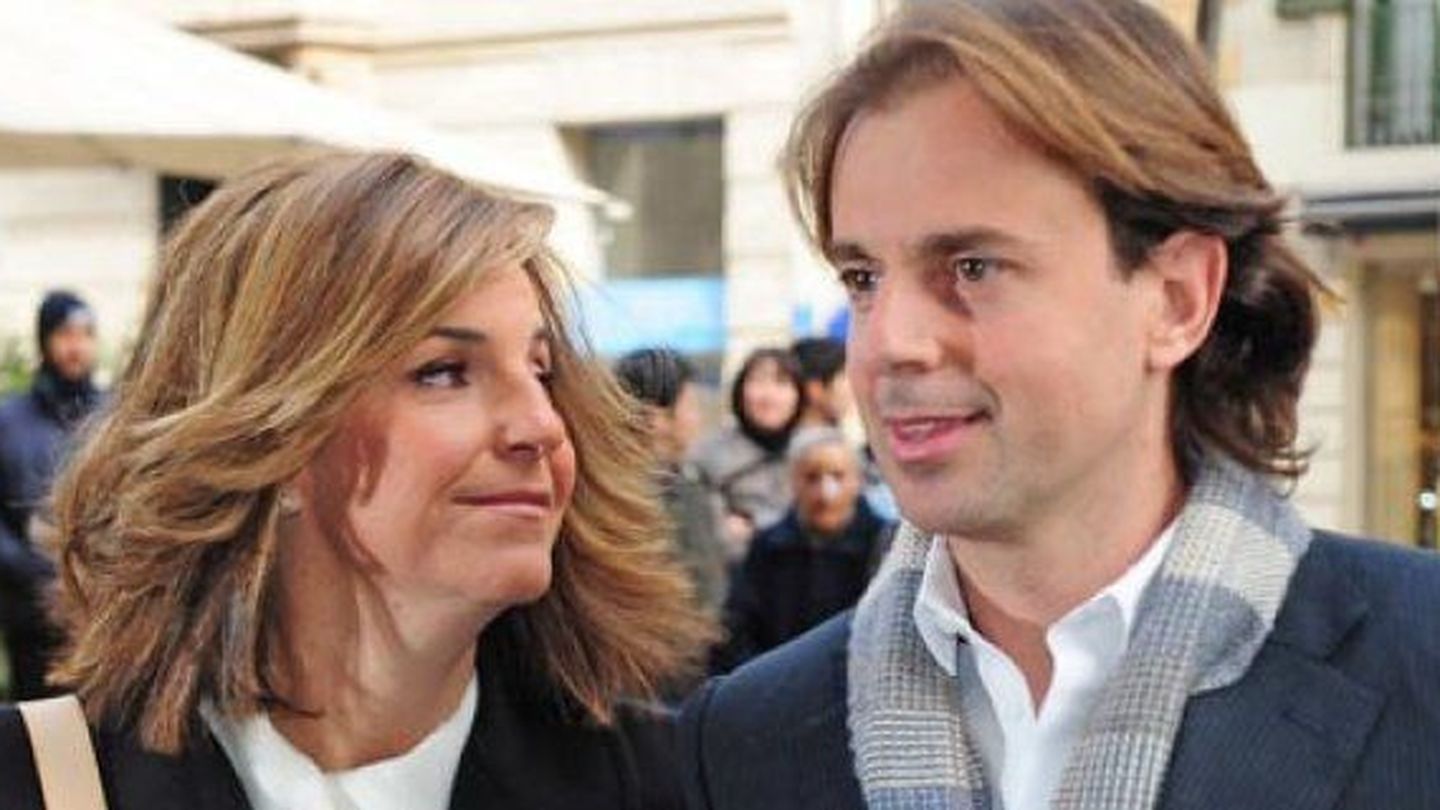 Arantxa Sánchez Vicario junto a su marido, Josep Santacana. (Gtres)