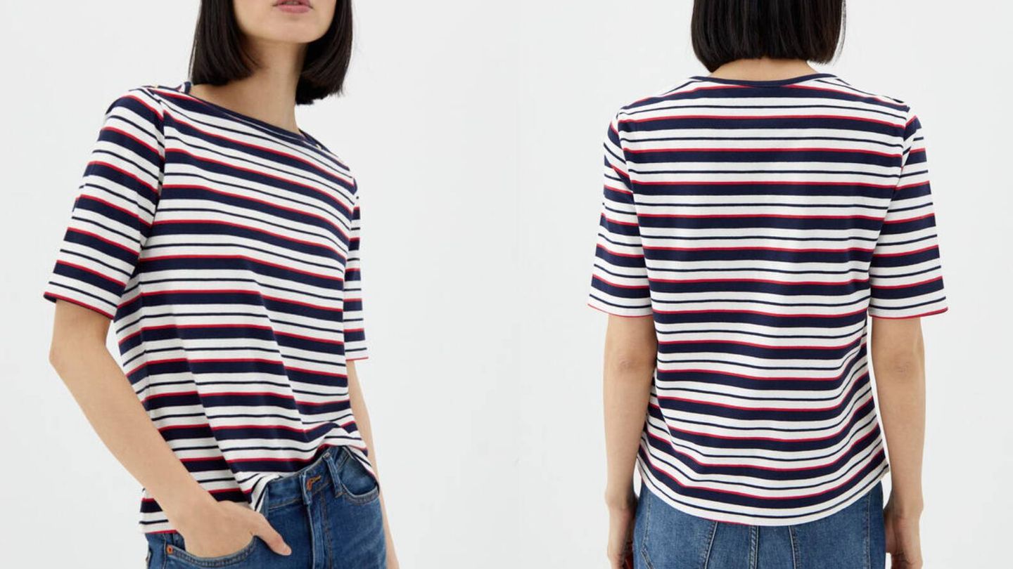10 ideas para llevar tu camiseta de rayas y que parezca otra distinta