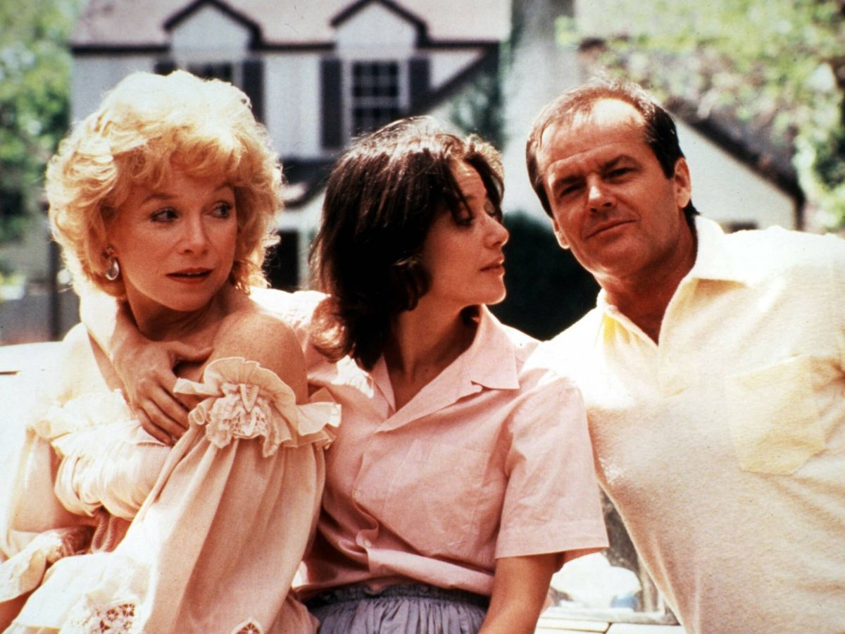 Foto: Shirley MacLaine, Debra Winger y Jack Nicholson en la película. (CP)