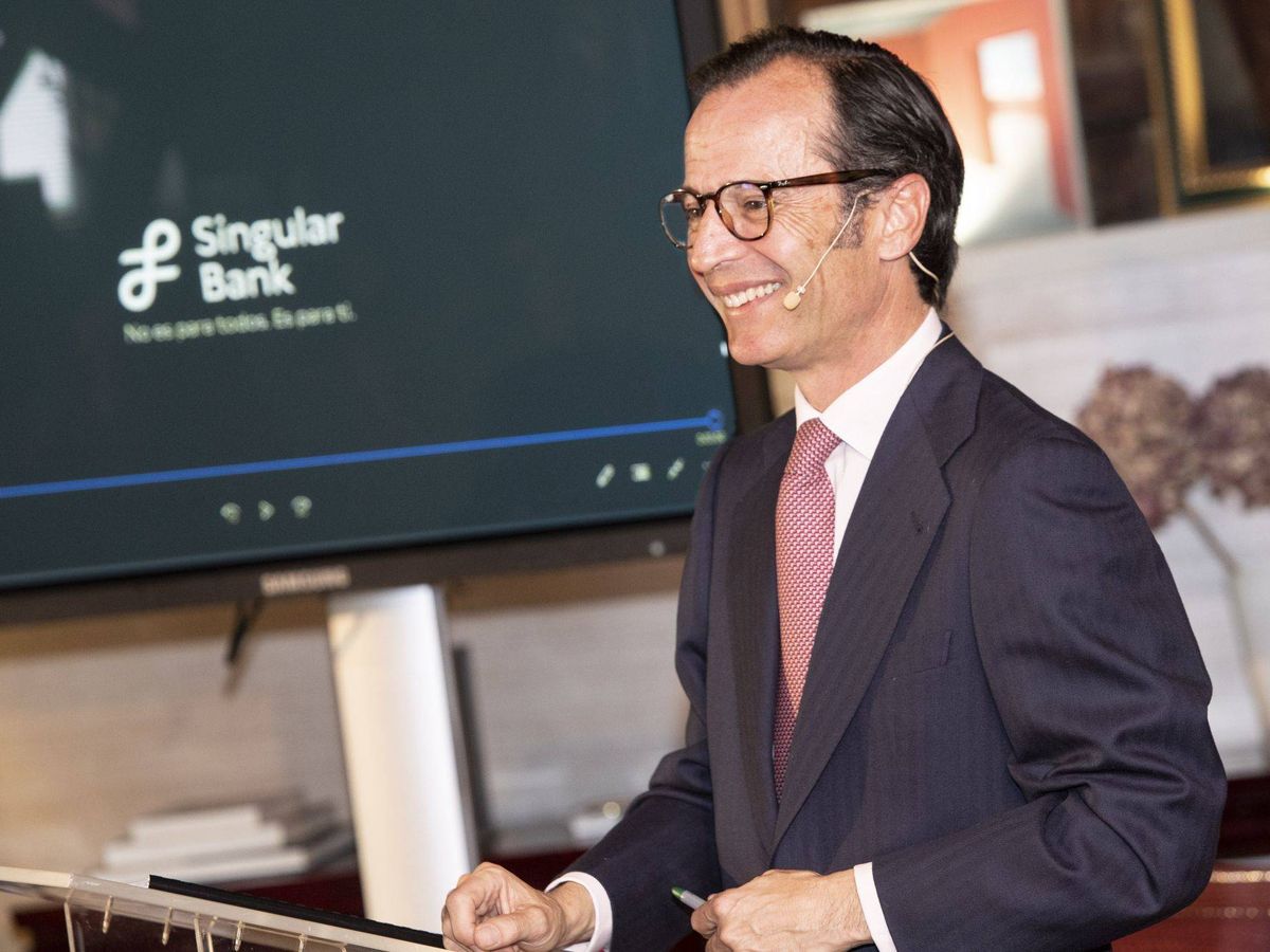 Foto: Javier Marín, consejero delegado de Singular Bank. (Cedida)
