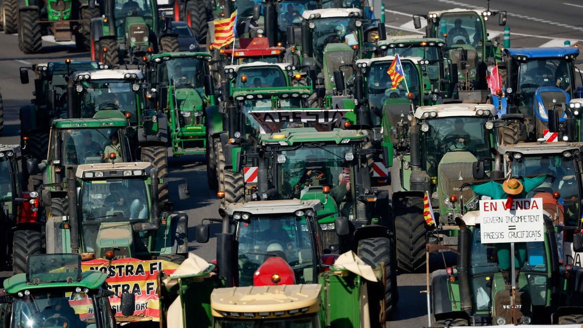 Huelga de agricultores, en directo | El segundo día de protestas del campo deja doce detenidos y 2.500 identificados para posible sanción