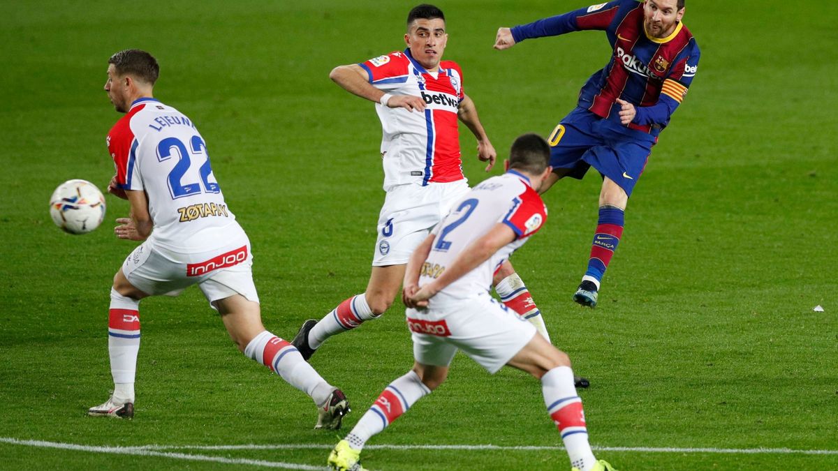 El Barça arrolla al Deportivo Alavés con un Leo Messi inspirado y devastador (5-1)
