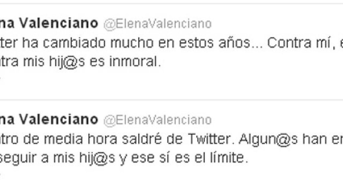 Elena Valenciano cierra su cuenta de Twitter por ataques a sus hijos