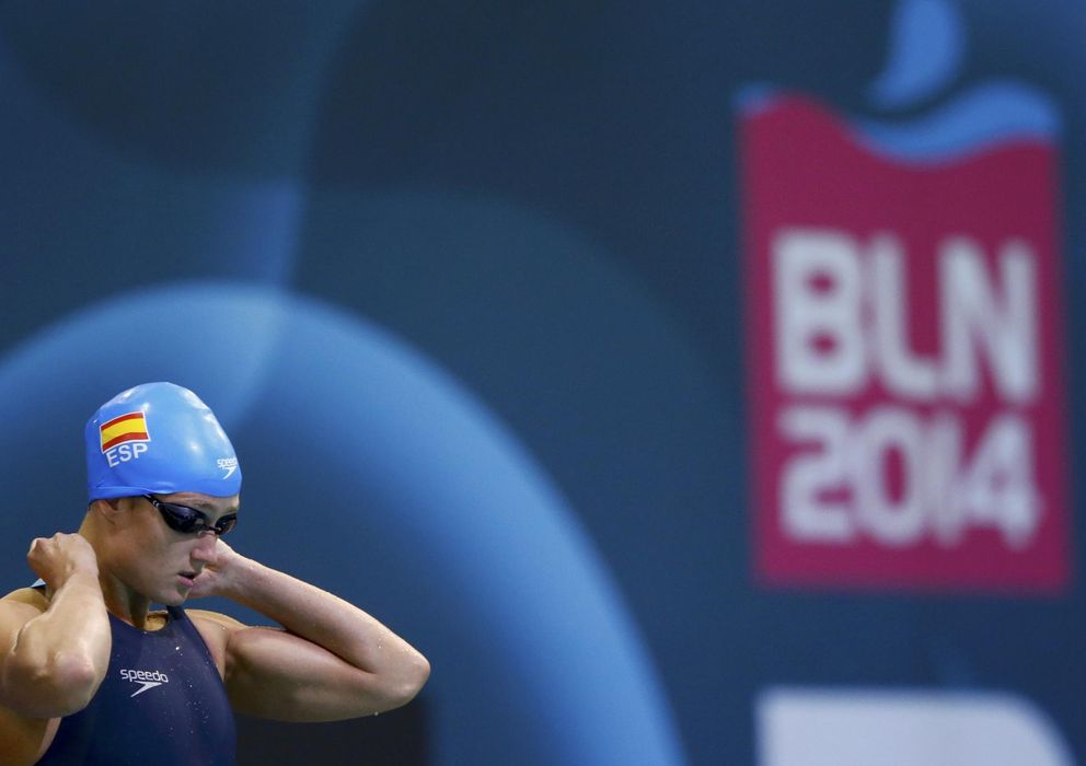 Foto: Mireia Belmonte brilló en una nueva jornada de los Europeos de natación.