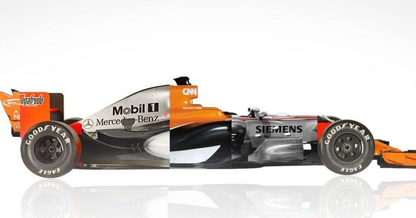 Foto: La imagen del McLaren a medio camino entre dos décadas que ha publicado la escudería en su web. (Foto: McLaren)