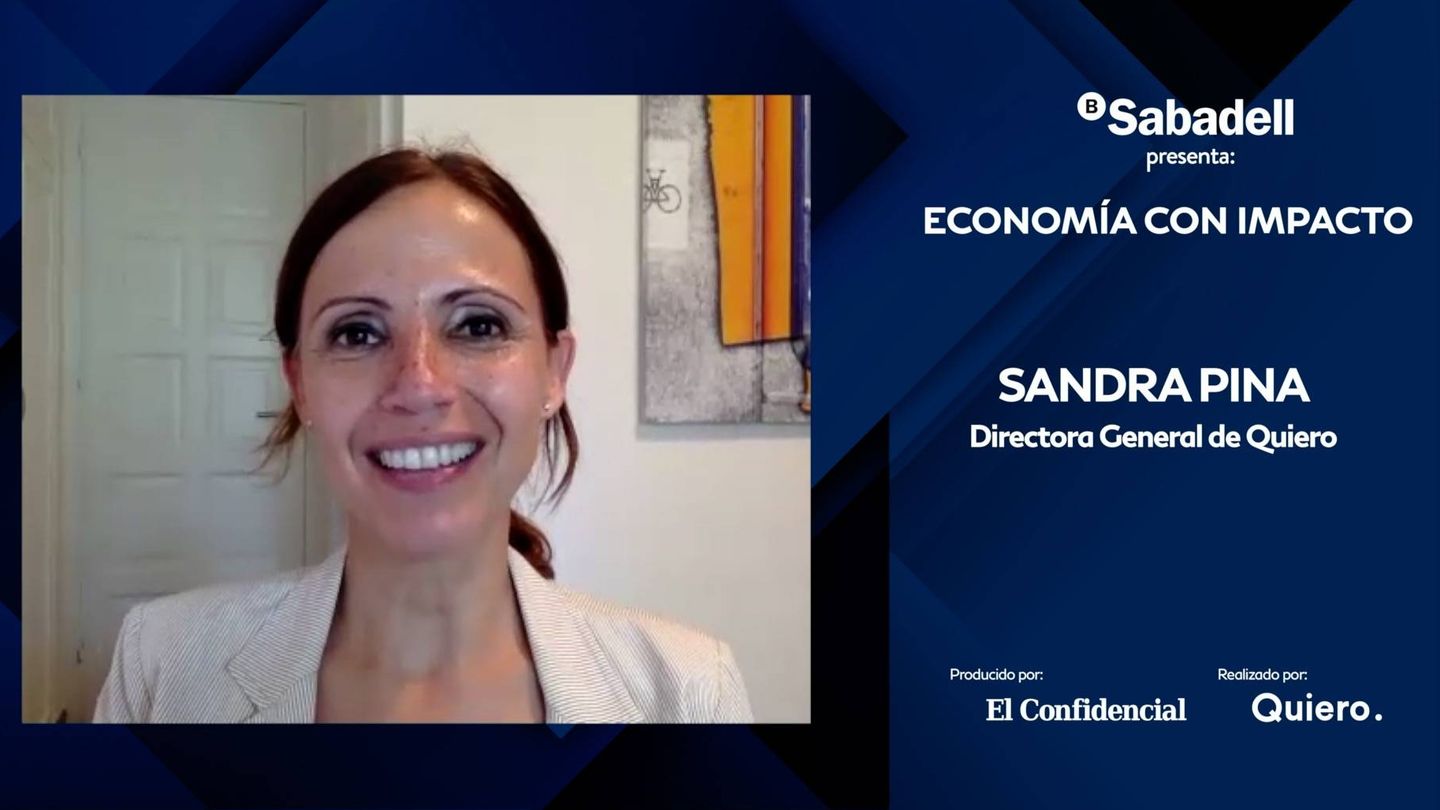 Sandra Pina, directora general de Quiero. 