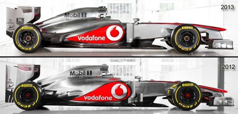 Foto: Así fue la presentación del nuevo coche de Button y Pérez, el McLaren MP4-28