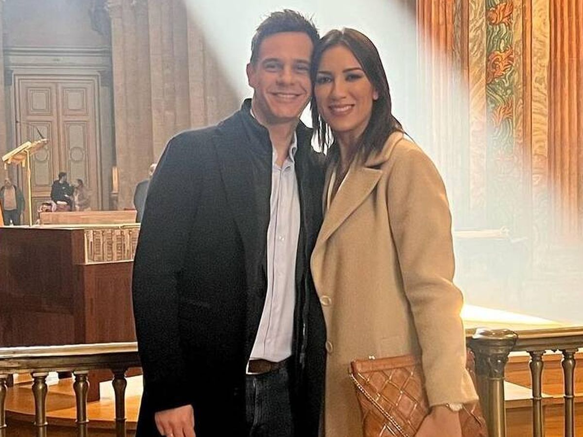 Foto: Christian Gálvez y Patricia Pardo en una imagen de sus redes sociales. (Instagram/ @patriciapardo_tv)