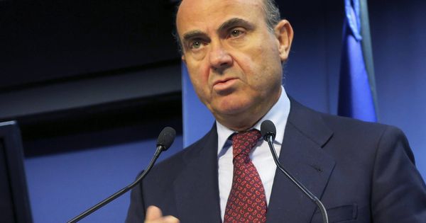 Foto: El ministro de Economía español, Luis de Guindos