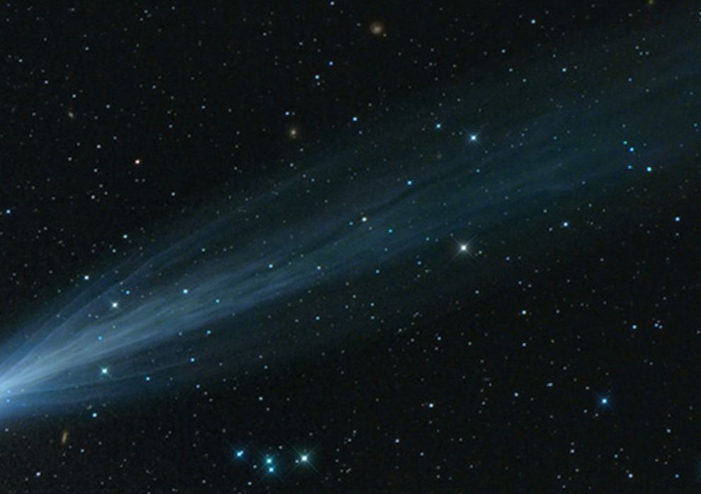 Foto: Imagen del cometa ISON el pasado 15 de noviembre