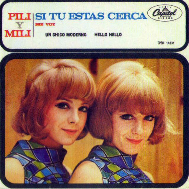 Uno de los discos de Pili y Mili.